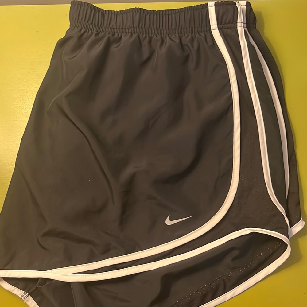 NWT 3x Nike athletic shorts. Black with white trim. Standard fit.